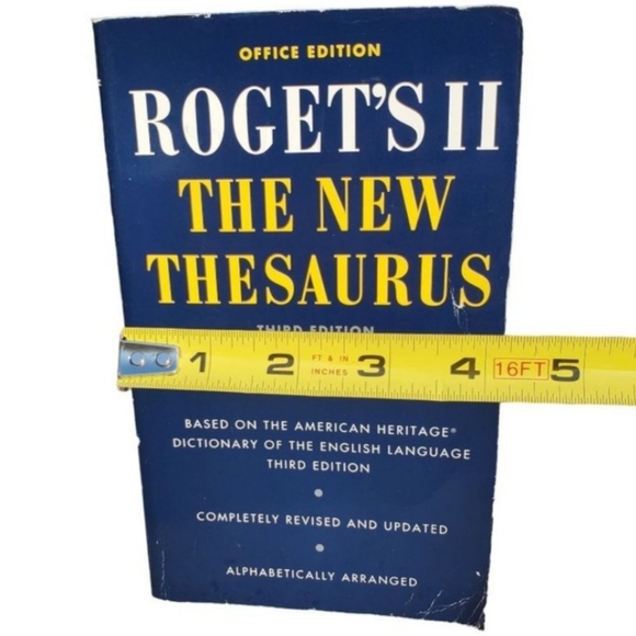 Vintage 1996 Roget's II The New Thesaurus Third Edition Houghton Mifflin Company - Picture 8 of 11